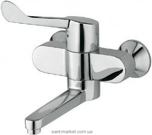 Змішувач для раковини одноважеля настінний Kludi колекція Medi Care хром 349200524