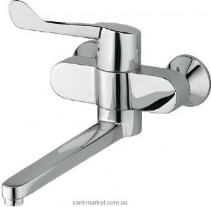 Змішувач для раковини одноважеля настінний Kludi колекція Medi Care хром 349250524