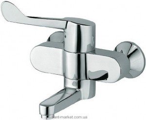 Змішувач для раковини одноважеля настінний Kludi колекція Medi Care хром 349220524