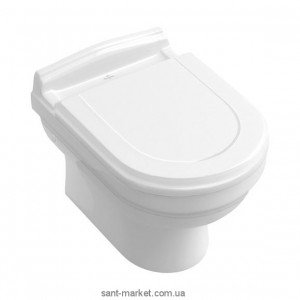 Унітаз підвісний Villeroy & Boch колекція Hommage 6661B0R2