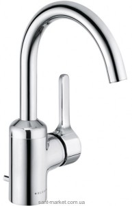 Змішувач для раковини одноважеля з донним клапаном високий Kludi Bingo Star хром 420230578