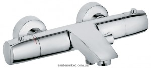 Смеситель с термостатом двухвентильный для ванны Kludi коллекция MX хром 354310538