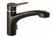 Смеситель для кухни с выдвижной лейкой Kludi MX однорычажный шоколад 399458262