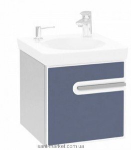 Тумба під раковину Villeroy & Boch Joyce підвісна квадратна 41.9x42.6x42 синя B86000MK