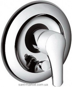 Смеситель скрытый (встраиваемый) Kludi коллекция Tercio хром 387190575