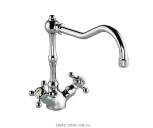 Смеситель для кухни Kludi Adlon двухвентильный ретростиль 516060520