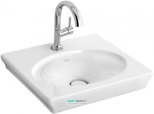 Раковина для ванної на тумбу Villeroy & Boch колекція La Belle біла 732450R2