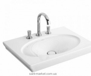 Раковина для ванной на тумбу Villeroy&Boch коллекция La Belle белая 612671R1