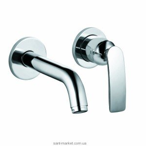 Змішувач для раковини одноважеля настінний прихований Kludi колекція Balance хром 522440575