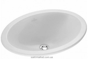 Раковина для ванної вбудована Villeroy & Boch колекція Loop & Friends біла 61550001