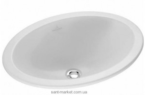 Раковина для ванної вбудована Villeroy & Boch колекція Loop & Friends біла 615530R1