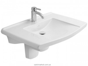 Раковина для ванной подвесная Villeroy&Boch коллекция Lifetime белая 517480R1