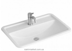 Раковина для ванной встраиваемая Villeroy&Boch коллекция Loop&Friends белая 51456101