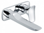 Змішувач для раковини одноважеля настінний прихований Kludi колекція Ambienta хром 532440575