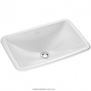 Раковина для ванної вбудована Villeroy & Boch колекція Loop & Friends біла 61452001