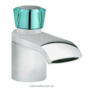 Змішувач для раковини одновентільний каскадний Kludi колекція Joop! хром / кришталь 55029H705