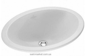 Раковина для ванної вбудована Villeroy & Boch колекція Loop & Friends біла 61553101