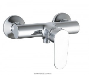 Смеситель для душа настенный однорычажный Imprese коллекция Lesna хром 15070