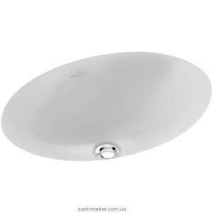 Раковина для ванної вбудована Villeroy & Boch колекція Loop & Friends біла 61611101