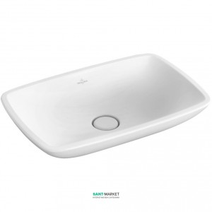 Раковина для ванної накладна Villeroy & Boch колекція Loop & Friends біла 515400R1