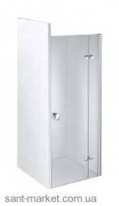 Душові двері в нішу Kludi Esprit скляна орні 90х200 56N0999R