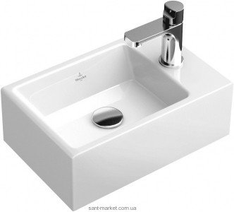 Раковина для ванної підвісна Villeroy & Boch колекція Memento біла 53334G01