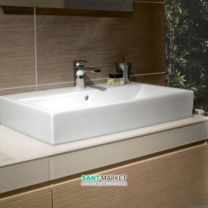 Раковина для ванної підвісна з вішалкою Villeroy & Boch колекція Memento біла 5133A101