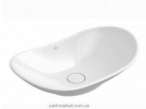 Раковина для ванної накладна Villeroy & Boch колекція My Nature біла 4110803R