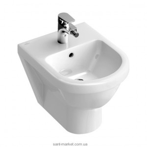 Біде підвісне Villeroy & Boch колекція Omnia Architectura 48х36х42 з переливом 54760001