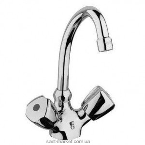 Змішувач для раковини двухвентильний високий Kludi колекція Standard хром 210600515