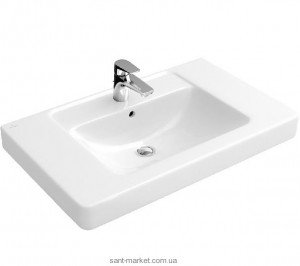 Раковина для ванної на тумбу Villeroy & Boch колекція Omnia Architectura біла 61161001