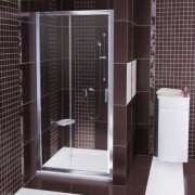 Душевая дверь в нишу Ravak Blix BLDP2 стеклянная раздвижная 100х190 0PLA0U00Z1