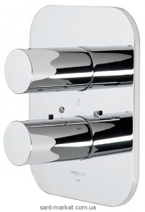 Змішувач з термостатом прихований (вбудований) Oras колекція IL Bagno Alessi One хром 8688