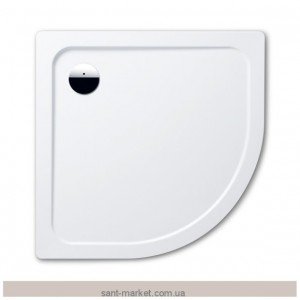 Душевой поддон стальной эмалированный четверть круга Kaldewei Arrondo With Apron 90х90х6.5 белый 880-1