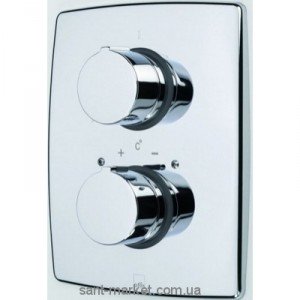 Смеситель с термостатом скрытый (встраиваемый) Oras коллекция Cubista хром 2887