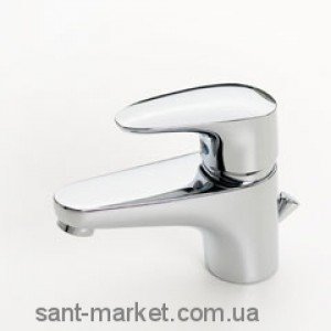 Змішувач для раковини одноважеля з донним клапаном Oras колекція Vega хром 1800