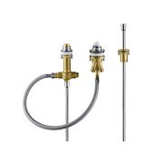 Скрытая часть смесителя для ванной Hansgrohe на 3 отверстия 13439180