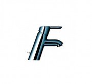 Змішувач для раковини одноважеля з донним клапаном Hansgrohe колекція Sportive 2 хром 14040000