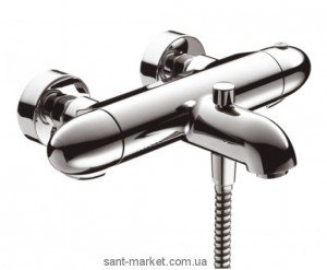 Смеситель с термостатом двухвентильный Hansgrohe коллекция Ecomax хром 13354000