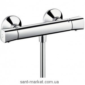 Смеситель для душа настенный двухвентильный с термостатом HANSGROHE Ecostat Universal хром 13122000