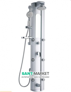 Гідромасажна панель Q-tap ​​QT SIL-1101 25х154 алюмінієва срібляста 1101 SIL