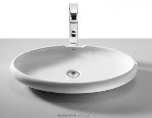 Раковина для ванної накладна Roca колекція Urbi біла 32722В000