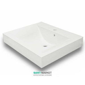 Раковина для ванної накладна Буль-Буль колекція Nadja біла 0206101