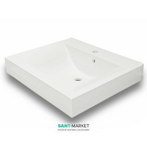 Раковина для ванной накладная Буль-Буль коллекция Nadja белая 0206101