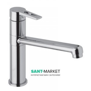 Смеситель для раковины однорычажный Alpi SPA коллекция E-city хром ECI61282