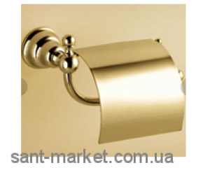 F.L.A.B CANOVA паперотримач з кришкою золото 344 / Р ORO *