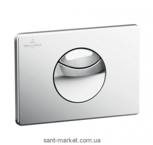 Villeroy & Boch ViConnect Е100 Клавіша змиву хром 92248561