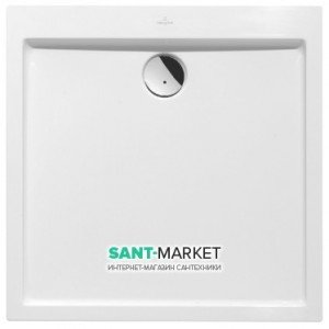 Душовий піддон акриловий квадратний Villeroy & Boch SUBWAY 100x100х3.5 білий UDA1035SUB1V- 01