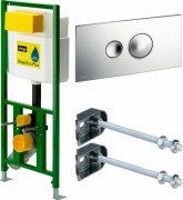 Система инсталляции для подвесного унитаза Viega Eco Plus 3в1 49х113х13 660321