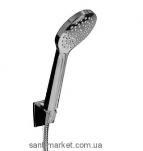 Душовий гарнітур з настінним тримачем Volle колекція Nemo хром 15147100